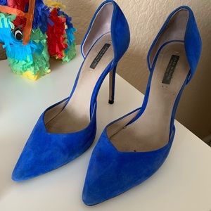 Zara Royal Blue Heels